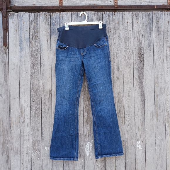 Old Navy Denim - Old Navy Maternity Women's Size 6 Regular Full Panel Flare -stretch- Jeans
